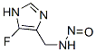 1H-Imidazole-4-methanamine,  5-fluoro-N-nitroso- 结构式