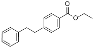 4-苯乙基苯甲酸乙酯 结构式
