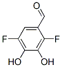 Benzaldehyde,  2,5-difluoro-3,4-dihydroxy- 结构式