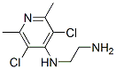 1,2-Ethanediamine,  N1-(3,5-dichloro-2,6-dimethyl-4-pyridinyl)- 结构式