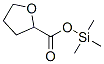 2-Furancarboxylic  acid,  tetrahydro-,  trimethylsilyl  ester 结构式