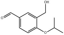 3-(羟甲基)-4-异丙氧基苯甲醛 结构式