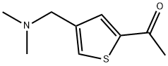 1-(4-((二甲氨基)甲基)噻吩-2-基)乙烷-1-酮 结构式