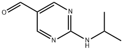 2-(异丙基氨基)嘧啶-5-甲醛 结构式