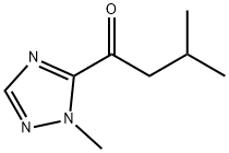 3-甲基-1-(1-甲基-1H-1,2,4-三唑-5-基)丁-1-酮 结构式