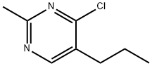 4-CHLORO-2-METHYL-5-PROPYLPYRIMIDINE 结构式