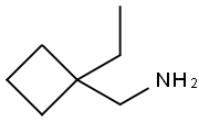 1-(1-乙基环丁基)甲胺 结构式