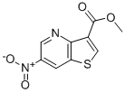 METHYL 6-NITROTHIENO[3,2-B]PYRIDINE-3-CARBOXYLATE 结构式