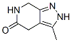 5H-Pyrazolo[3,4-c]pyridin-5-one,  2,4,6,7-tetrahydro-3-methyl- 结构式