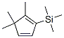 1,3-Cyclopentadiene, 1,5,5-trimethyl-2-(trimethylsilyl)- 结构式