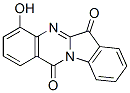 Indolo[2,1-b]quinazoline-6,12-dione,  4-hydroxy- 结构式