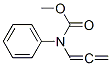 Carbamic  acid,  N-phenyl-N-1,2-propadien-1-yl-,  methyl  ester 结构式