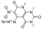 Pyrido[2,3-d]pyrimidine-2,4,7(1H,3H,8H)-trione,  5-azido-1,3,8-trimethyl-6-nitro- 结构式