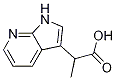 2-(1H-Pyrrolo[2,3-b]pyridin-3-yl)-propionic acid 结构式