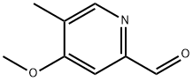 4-甲氧基-5-甲基吡啶-2-甲醛 结构式