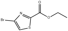 4-溴噻唑-2-甲酸乙酯 结构式