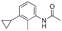 Acetamide,  N-(3-cyclopropyl-2-methylphenyl)- 结构式