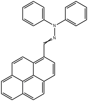 Pyrene-3-aldehyde-N,N-diphenylhydrazone 结构式
