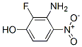 Phenol,  3-amino-2-fluoro-4-nitro- 结构式