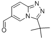 3-TERT-BUTYL-[1,2,4]TRIAZOLO[4,3-A]PYRIDINE-6-CARBALDEHYDE 结构式