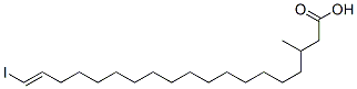 19-iodo-3-methyl-18-nonadecenoic acid 结构式