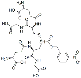 S-(3-nitrocarbobenzoxy)glutathione 结构式