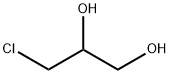 3-氯-1,2-丙二醇 结构式