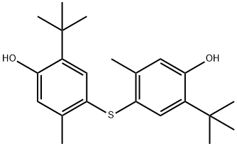 4,4'-硫代双(6-特丁基间甲酚) 结构式