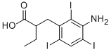 碘番酸 结构式