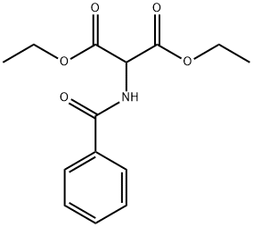 diethyl benzamidomalonate  结构式