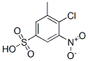 6-chloro-5-nitrotoluene-3-sulphonic acid 结构式