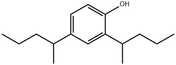 2,4-BIS(1-METHYLBUTYL)PHENOL 结构式