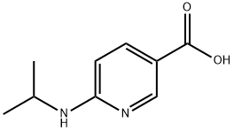 6-(异丙基氨基)烟酸 结构式