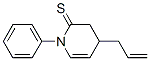 2(1H)-Pyridinethione,  3,4-dihydro-1-phenyl-4-(2-propen-1-yl)- 结构式