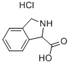 2,3-二氢-1H-异吲哚-1-甲酸盐酸盐 结构式
