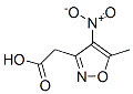 2-(5-甲基-4-硝基异噁唑-3-基)乙酸 结构式