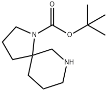 1-BOC-1,7-二氮杂-螺[4.5]癸烷 结构式