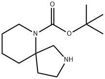 2,6-二氮杂螺[4.5]癸烷-6-甲酸叔丁酯 结构式