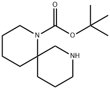 1,8-二氮杂螺[5.5]十一烷-1-甲酸叔丁酯 结构式