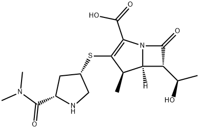 碳青霉烯类抗生素 结构式