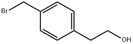 4-(2-hydroxyethyl)benzyl broMide 结构式