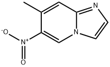 7-甲基-6-硝基咪唑并[1,2-A]吡啶 结构式
