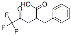 2-benzyl-4-oxo-5,5,5,-trifluoropentanoic acid 结构式