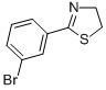 2-(3-BROMOPHENYL)-4,5-DIHYDROTHIAZOLE 结构式