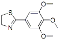 2-(3,4,5-trimethoxyphenyl)-4,5-dihydro-1,3-thiazole 结构式