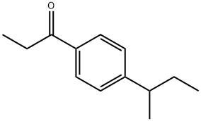 1-(4-仲丁基苯基)丙-1-酮 结构式