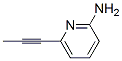 2-Pyridinamine, 6-(1-propynyl)- (9CI) 结构式
