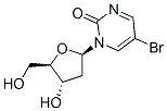 1-(2-deoxy-beta-ribofuranosyl)-5-bromo-2-pyrimidinone 结构式