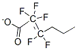 2,2,3,3-Tetrafluoropropyl-2-fluoracrylate 结构式