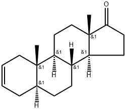 5alpha-雄甾-2-烯-17-酮 结构式